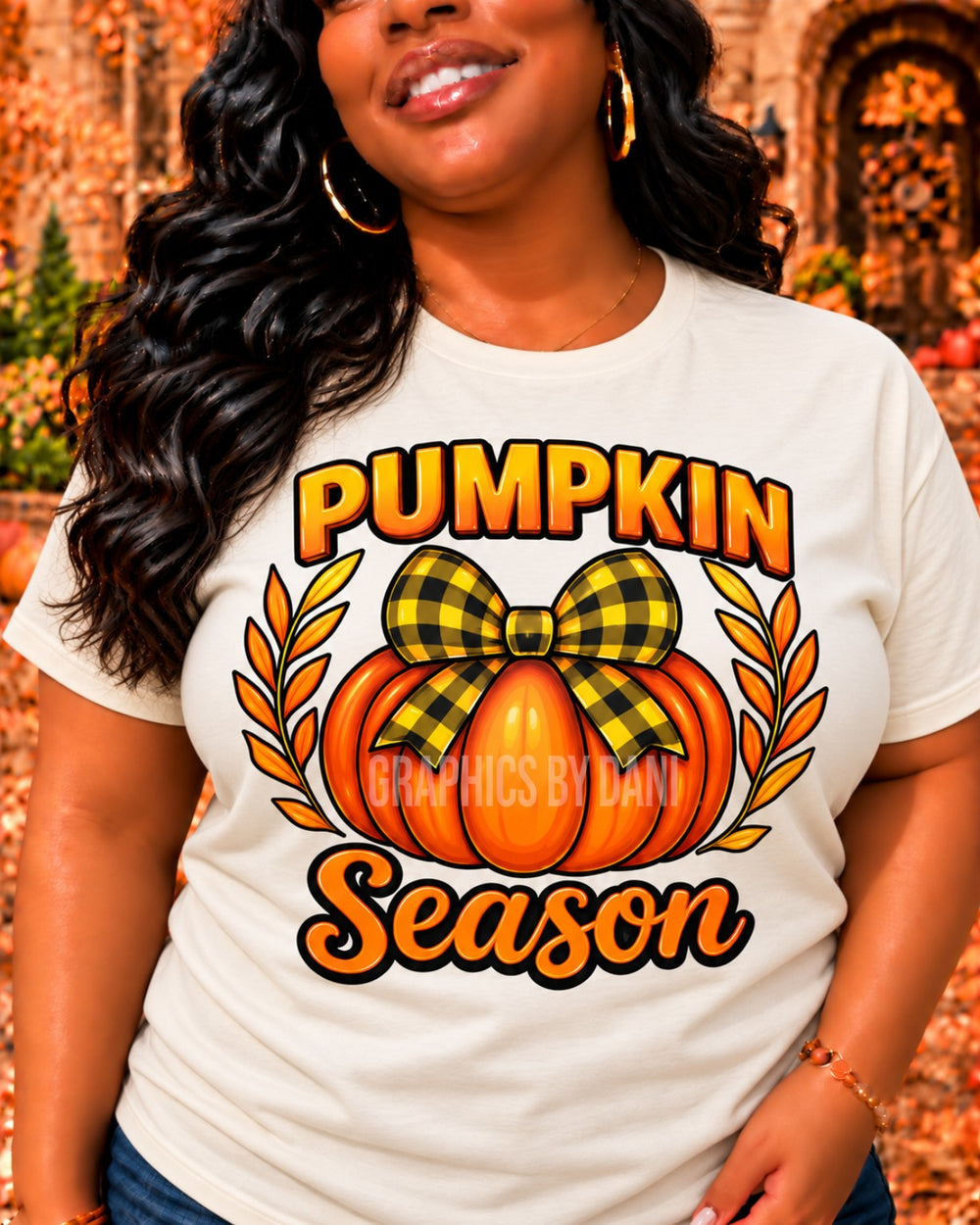 Pumpkin Season shirt mockup